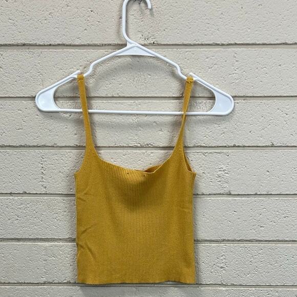 Brandy Melville Yellow Tank one size - Picture 2 of 8